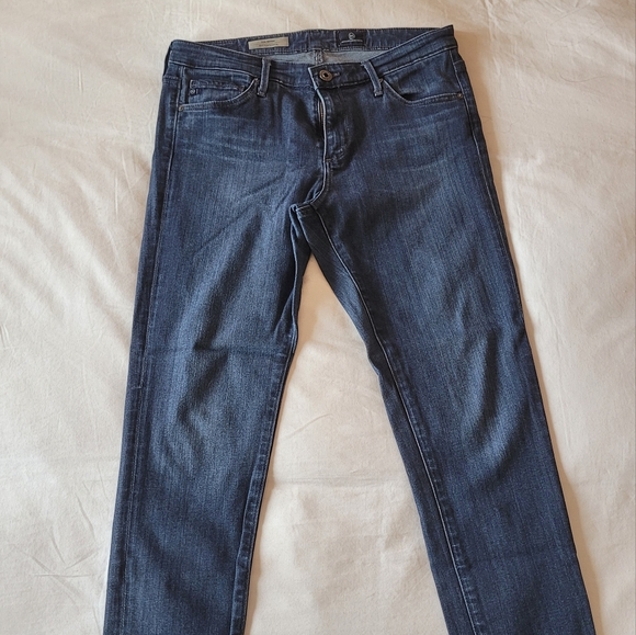 AG Denim Middi The Mid Rise Ankle Legging - Picture 3 of 7